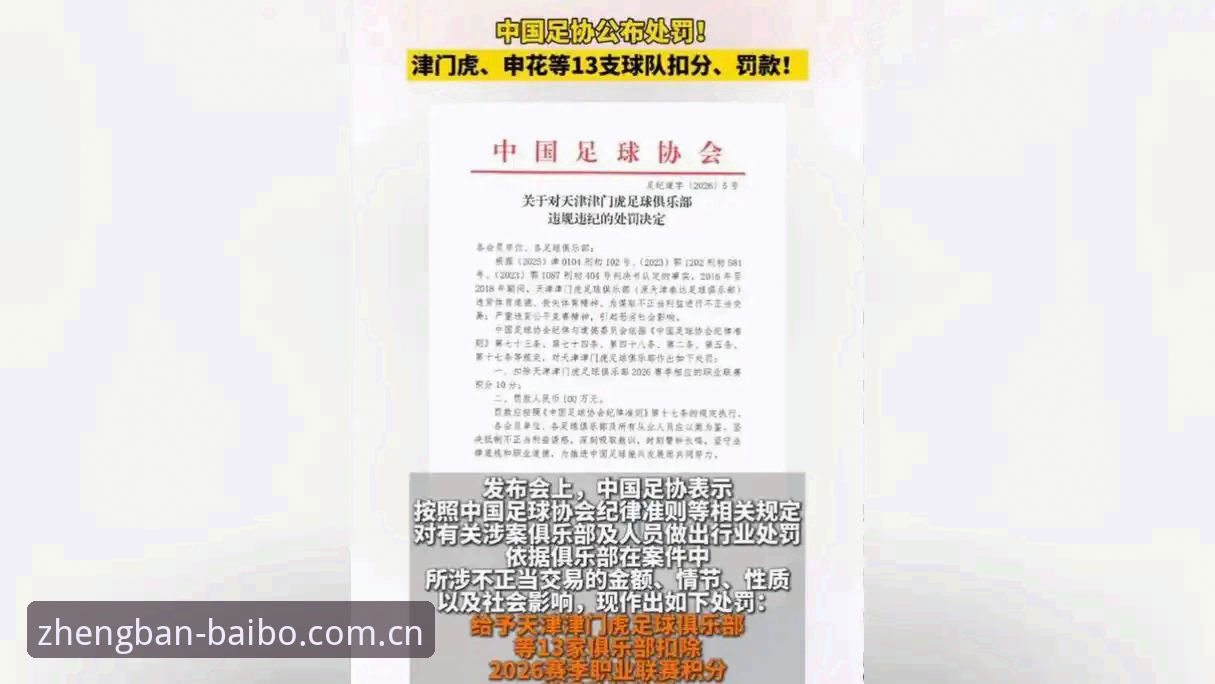 中国足协第三批禁足名单全面解析：65人受罚背后的足球生态深度清理